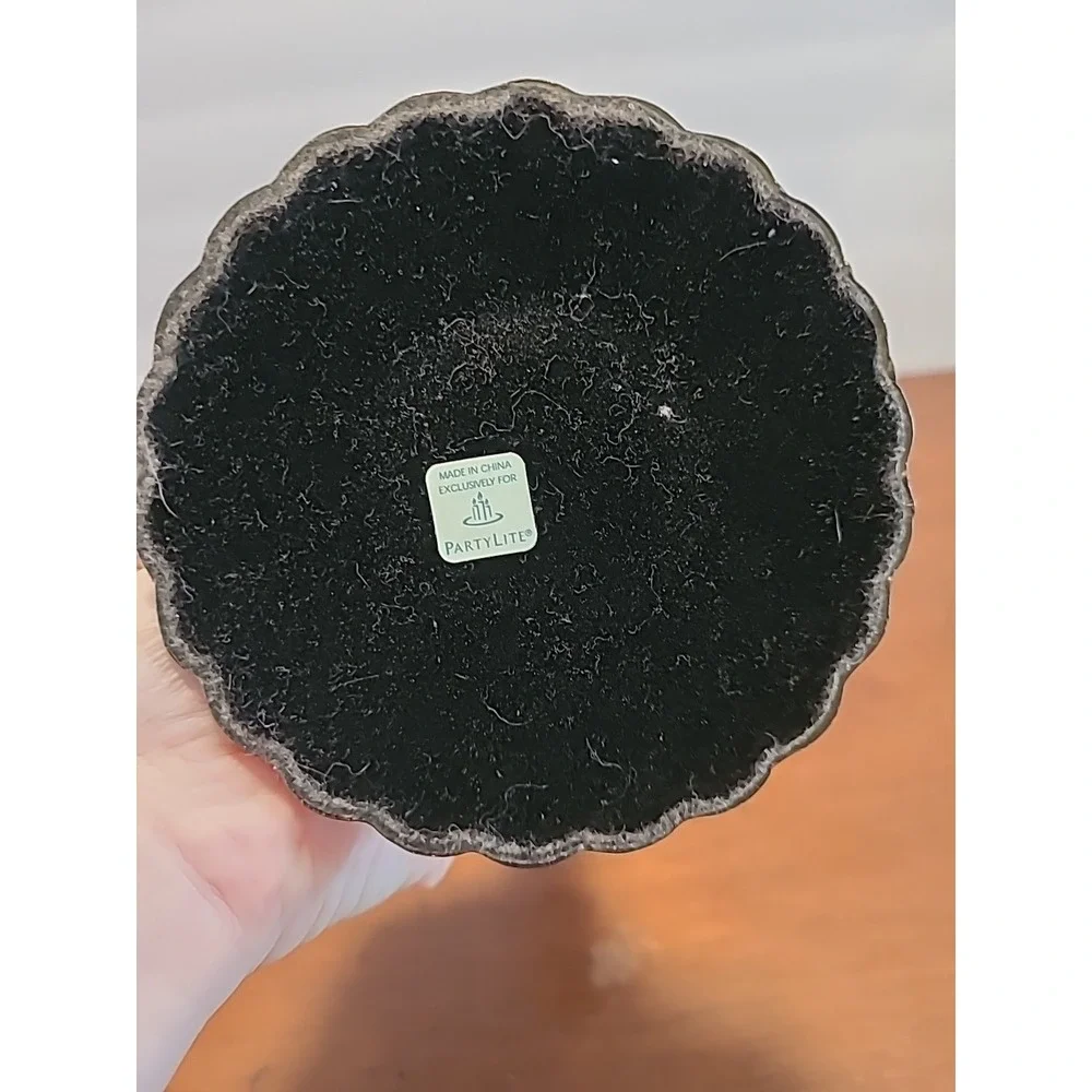 PartyLite Paris Retro Collection Bronze Tealight Lamp Candle Holder P7798 - Picture 6 of 7